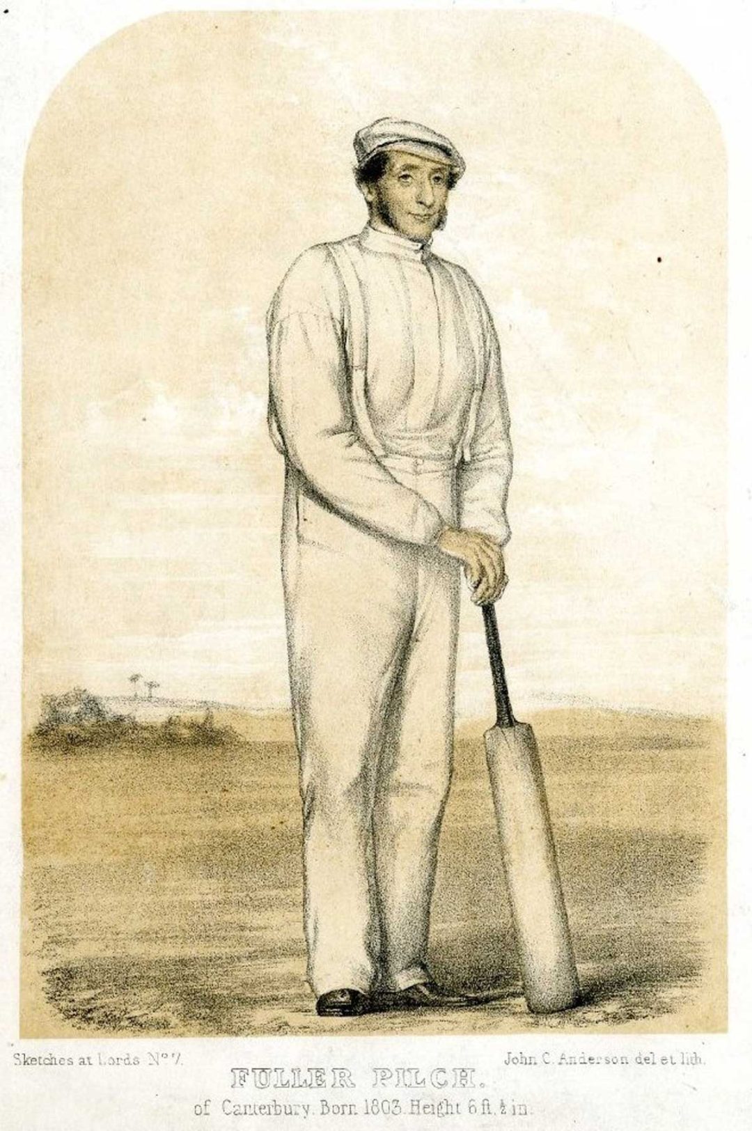 Fuller Pilch engraving by JC Anderson