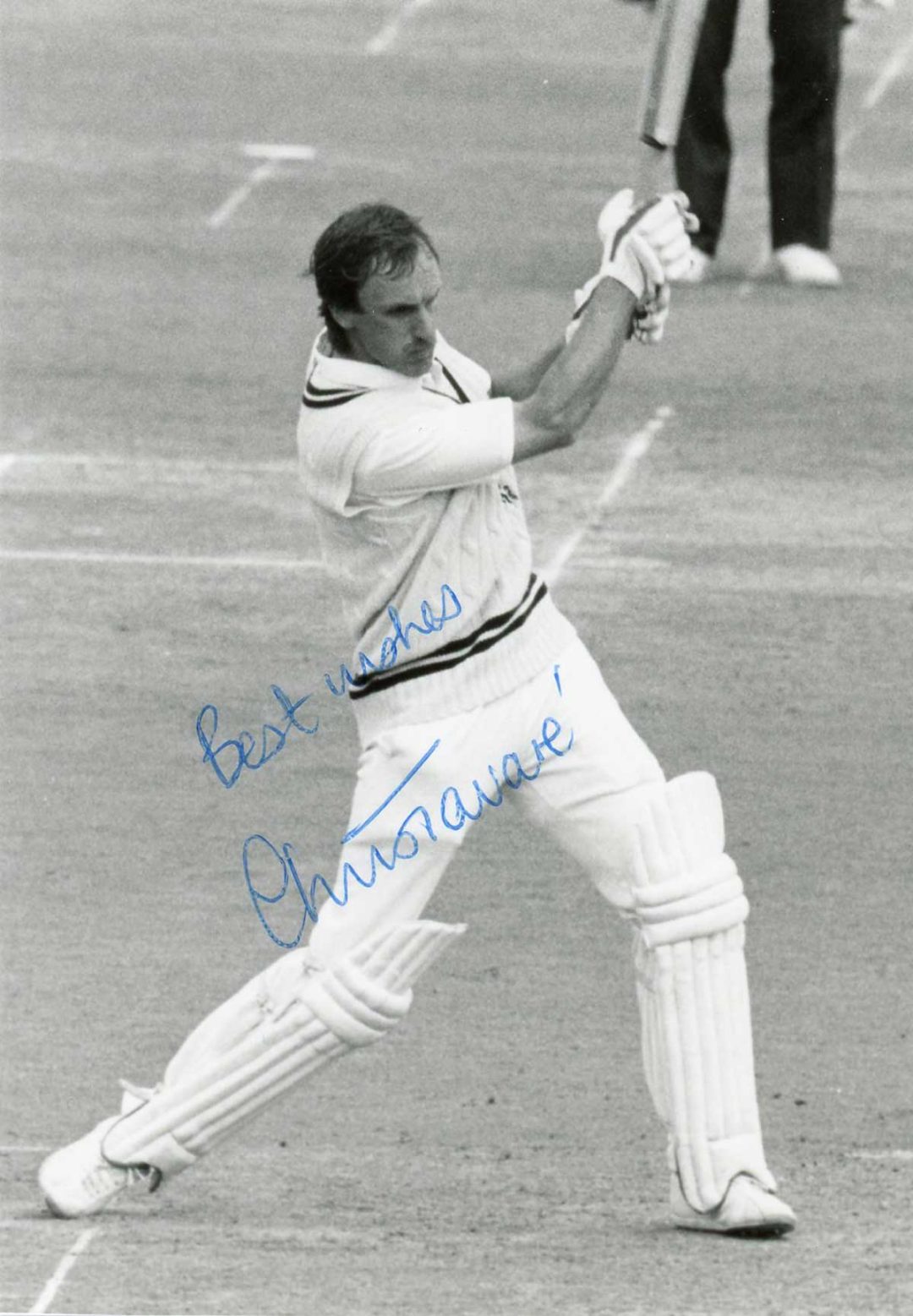 Chris Tavare in action