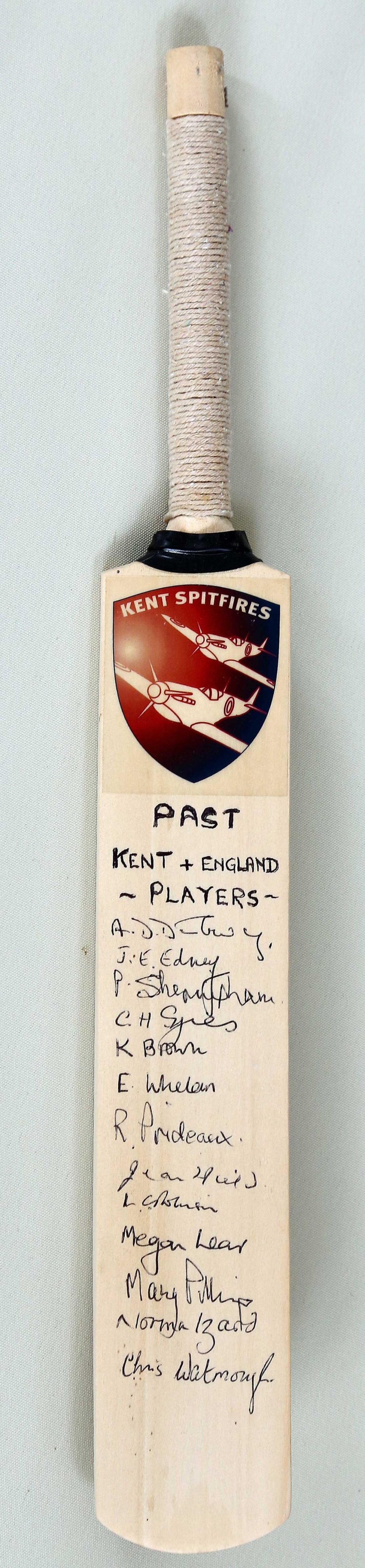 Signed miniature bat