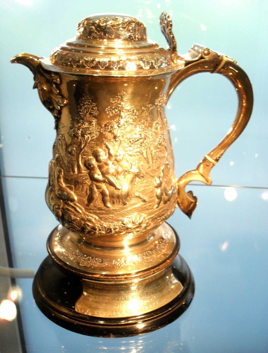 Fuller Pilch presentation claret jug